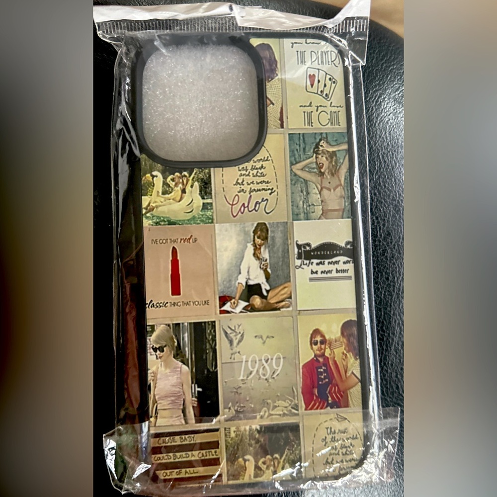 Taylor Swift iPhone 14 Pro Max Case Black, Brand New, in Package